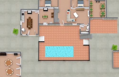 S Horta Villa | Natural stone villa with pool - Villa Can Trobat
