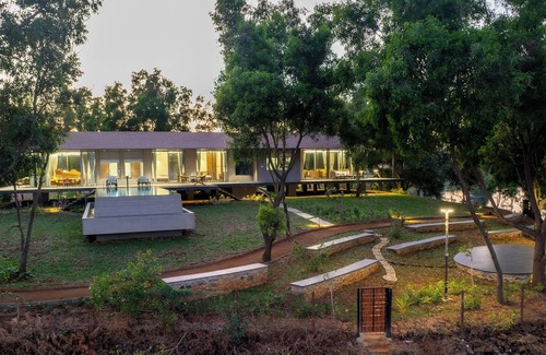 Khodala House | Nature's Island farmhouse on secluded shores of Lake Vaitarna Nashik Mumbai 3hrs