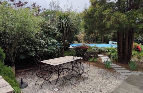 Le Porge Ski Chalet | Naturist room with swimming pool. Near Bassin dárcachon, Cap-Ferret, Médoc