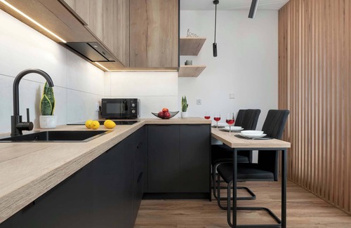 Srodmiescie Apartment | Nawrot 34 | Łódź | Atmospheric Studio | Smart TV
