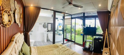 Hanoi Apartment | ND Happy House 1- CH sân vườn, CH chuẩn khách sạn tại số 10 ngách 5 ngõ 56 Hoa Lâm, Hà Nội