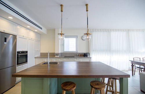 Haifa Apartment | ndream Penthouse W 3 Bedrooms on the SEA W JACUZZI and SEA View Luxury boutique