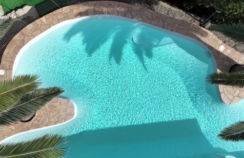 Maladroscia Villa | Nea Villa, for 11 people, swimming pool, panoramic terrace, 70 mt from the beach