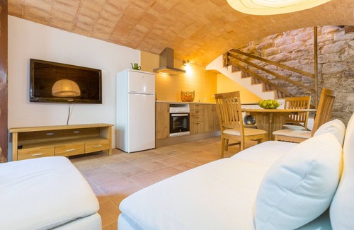 Cruilles House | Near Beaches, Chic, Stylish Stone Cottage in Medieval Village, Lush Countryside