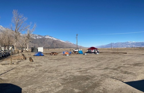Olancha RV Rental | Near Eastern Sierras RV Campsite #13 at Lake Olancha