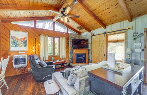Newland House | Near Lake and Trails Rustic Newland Cabin with Deck!