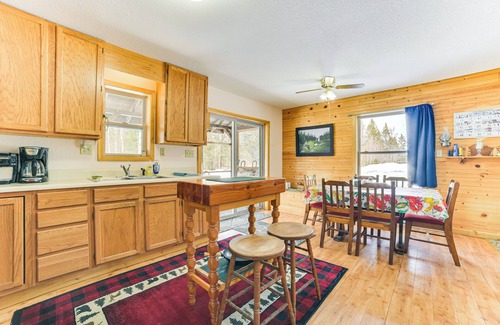 Detour Township Cabin | Near Lake Huron: Secluded Goetzville Cabin w/Deck