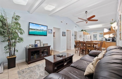 Surfside Beach House | Near Ocean, Beach & Water, Pvt. One Level Home,Pool, Porches,Golf Cart, Extras!