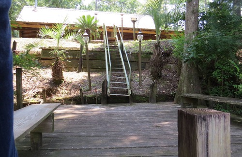 Clarksville House | Near Panama City Log Home Chipola River Dead Lakes Scenic Views On River