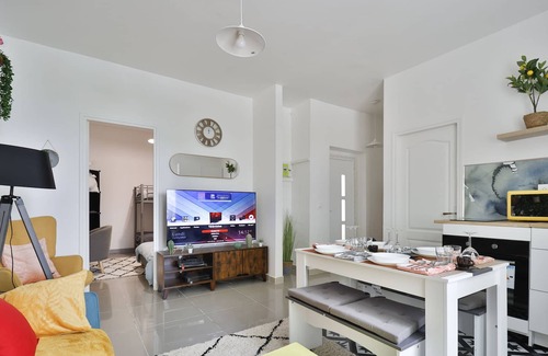 L'Ile-Saint-Denis Apartment | Near Paris Ideal Affaires ou Séjour Calme-wifi-vue