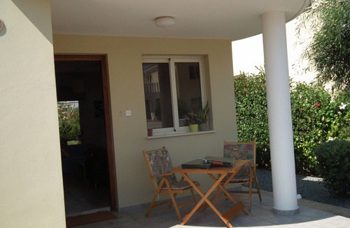 Pervolia Villa | Near the beach villa at Faros beach, communal pool