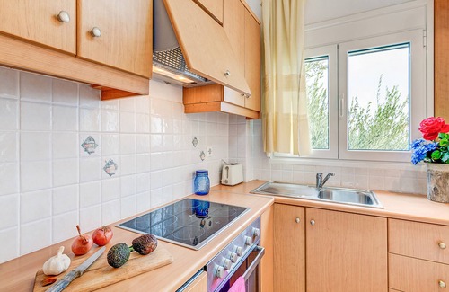 Achlia House | Neli II, sea view, private pool, walking distance to beach