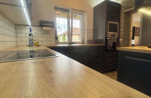 Csopak Apartment | Neon apartment with balcony, garden view, super amenities.
