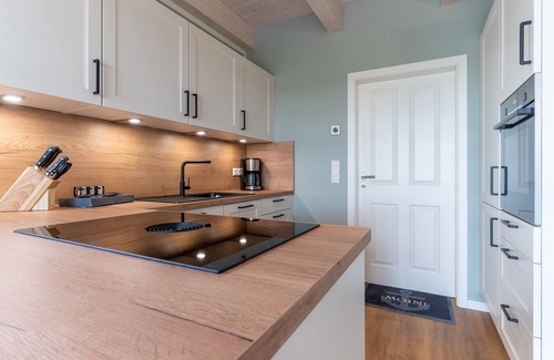Karolinenkoog House | Neubau! DHH Direkt an der Eider mit Sauna für bis zu 6 Personen