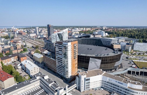 Tampere Apartment | New 1BR Downtown Apartment next to Nokia Arena