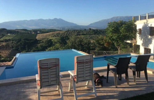 Alanno Apartment | New 2 bed garden flat with panoramic view