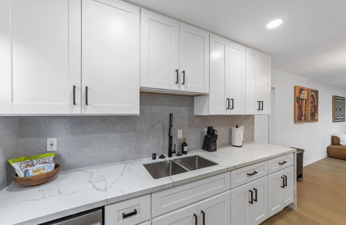 Bay Ho House | NEW! 2BR, 1BA, Outdoor Fireplace, Patio Lounge, Western Vibes, Smart TVs