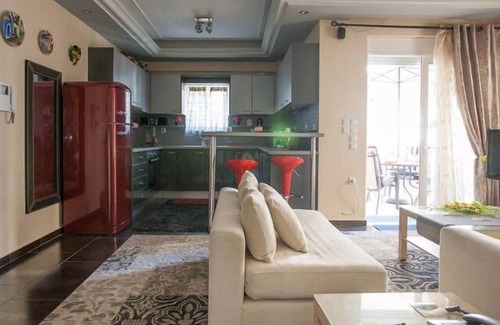 Metaxourgio Apartment | New, 3bedrooms, terrace, central, metro at 50m