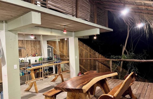 Arroyo Cruz Villa | New Amazing room in a Tree house at a superb bay!