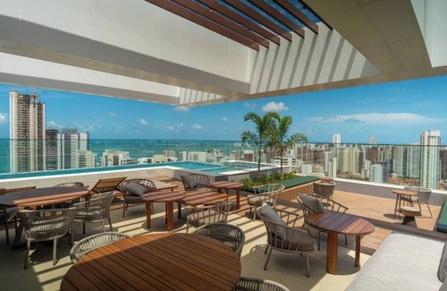 Meireles Apartment | New and Luxurious Studio just a few meters from Fortaleza's seafront