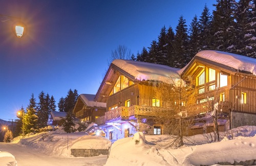 Les Avanchers-Valmorel Ski Chalet | NEW APARTMENT WITH PRIVATE JACUZZI CHEMINEE CLASS 5 STARS