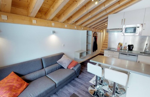 La Rosiere Apartment | New apartment 32m2 duplex 200m from the slopes
