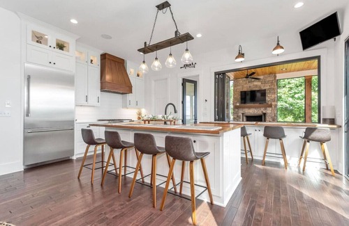 Mayhew House | New-Build Luxury Home w/Dock, Private Boat Ramp, Dogs OK