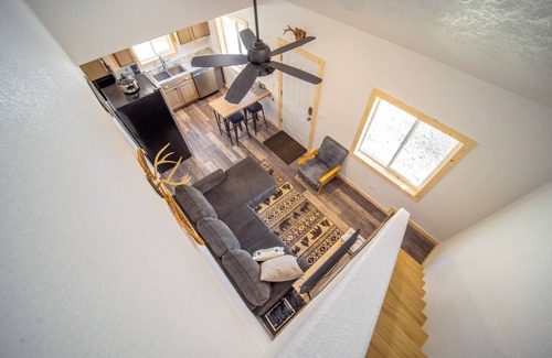 Kalifornsky Cabin | NEW cabin near Kenai Rvr-2Q&1F bed-w/loft #1