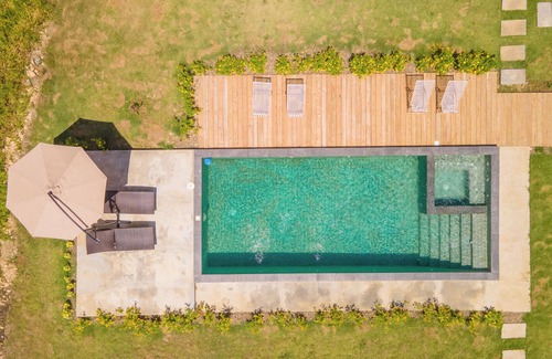 Los Brazos Cabin | New! Cabin with AC in La Lometa - perfect getaway spot