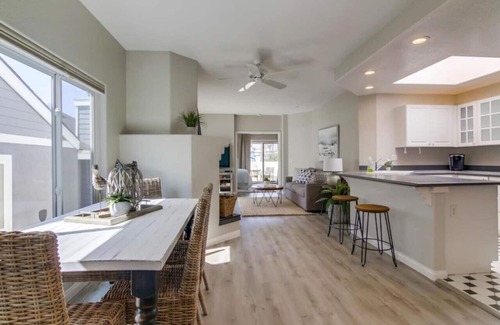 Ocean Beach Condo | NEW Charming Beach Style Condo Steps to the Sand