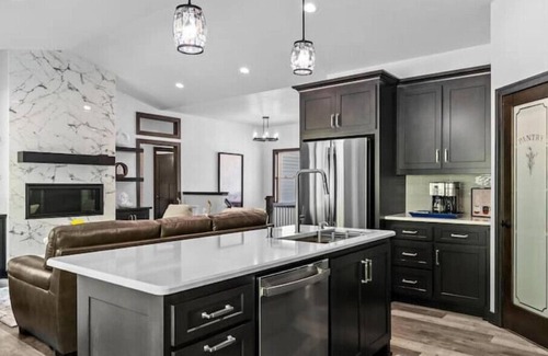 Jacksonport House | New, charming custom home, 7 minute walk to the beach
