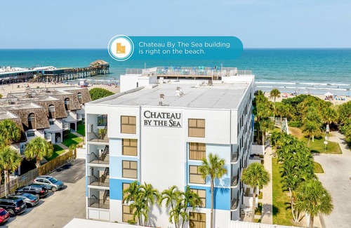 Banana River Estates Condo | New Clean and Bright Beachfront Condo with Ocean Views Beside Cocoa Beach Pier