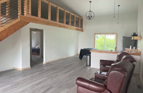 Gowrie House | New construction barndominium 2-bedroom house with a loft in Gowrie, Iowa!