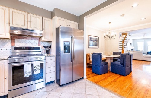 Eastport House | New Eastport home with parking, dog-friendly & steps to shops with backyard
