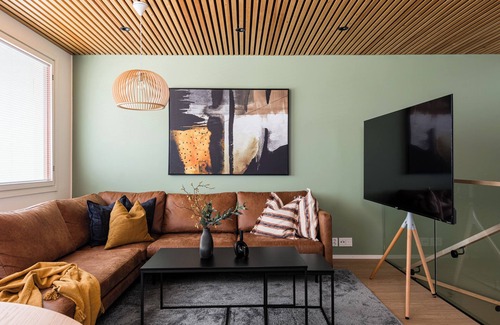 Tampere Apartment | New elegant 102m2 | 5 bedrooms | Free parking | Sauna