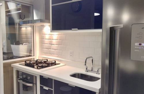 Vila Andrade Apartment | NEW EQUIPPED APARTMENT IN FRONT 2 SHOPPING CENTERS TERRACE GOURMET 1 BEDROOM/1VG