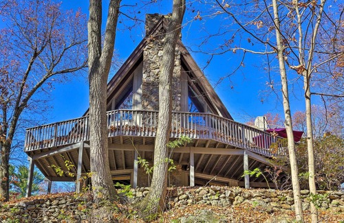 Fishkill House | NEW! Fishkill A-Frame w/ Private Pool & Hot Tub!