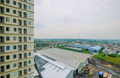 Karawang Apartment | New Furnished Tamansari Mahogany Studio Apartment with Modern Style By Travelio