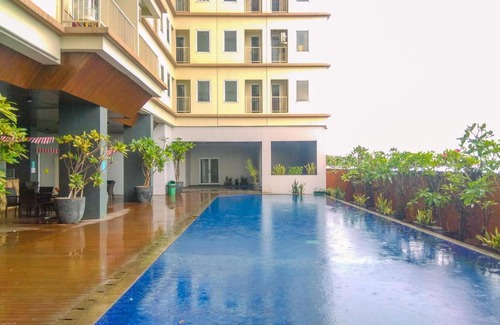 Karawang Apartment | New Furnished Tamansari Mahogany Studio Apartment with Modern Style By Travelio