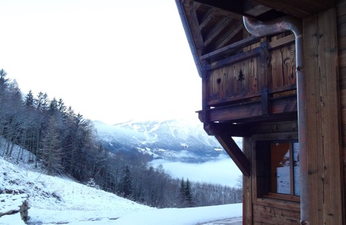 Les Bossons Ski Chalet | New independent chalet with 360 ° view of the mountains.