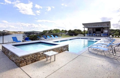 Graford Condo | NEW Lakefront Condo with Resort-Style Amenities on the water!