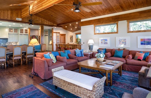 Tahoma House | NEW - LAKEFRONT West Shore Tahoe Estate w/ PRIVATE BEACH - 31 Day Minimum