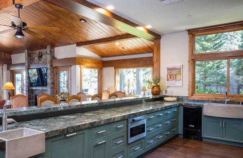 Tahoma House | NEW - LAKEFRONT West Shore Tahoe Estate w/ PRIVATE BEACH - 31 Day Minimum
