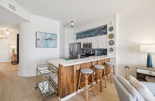 Seagrove Beach Condo | New Listing! Gulf and Pool Views! Community Amenities! Private Beach Access! Elevator!