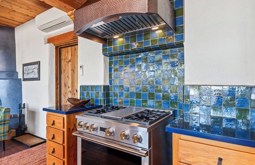 Seton Village House | New Listing! Modern Adobe Masterpiece | Hot Tub | Rooftop Deck