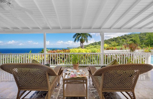Montego Bay Villa | New Listing! Staffed Private Villa/Majestic Ocean View/Pool/10 min Beach/WiFi
