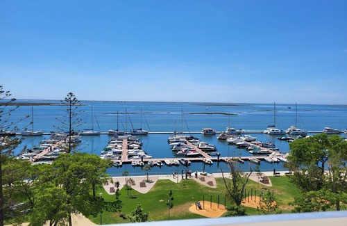Olhao Apartment | New Luxury Ocean Front Apt Heart of Olhao on Restaurant Row 2 Pools + Parking n