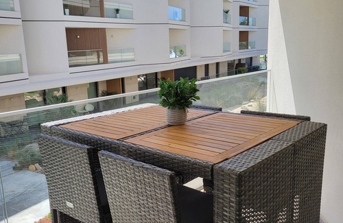 Olhao Apartment | New Luxury Ocean Front Apt Heart of Olhao on Restaurant Row 2 Pools + Parking n