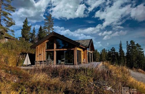Krodsherad House | New modern cabin at Norefjell with sauna