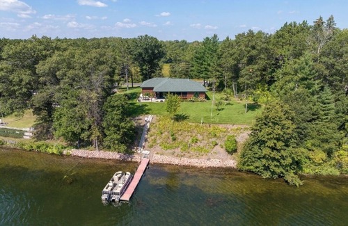 Spooner House | New Nautical Neighbors Lake Home on Spooner Lake, sleeps 16